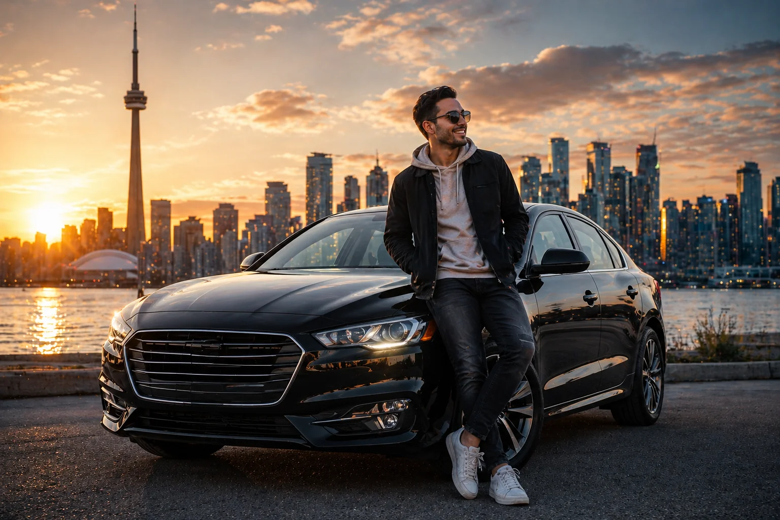 Approved Toronto customer with their new car